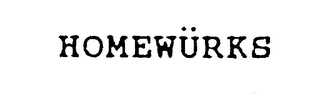 HOMEWURKS logo