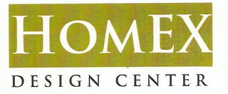 HOMEX DESIGN CENTER logo