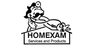 HOMEXAM SERVICES AND PRODUCTS logo