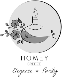 HOMEY BREEZE ELEGANCE & PURITY logo