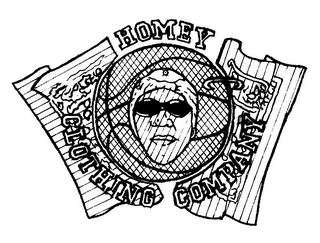 HOMEY CLOTHING COMPANY logo