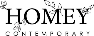 HOMEY CONTEMPORARY logo