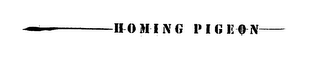 HOMING PIGEON logo