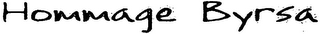 HOMMAGE BYRSA logo