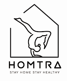 HOMTRA STAY HOME STAY HEALTHY logo