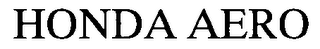 HONDA AERO logo