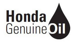 HONDA GENUINE OIL logo