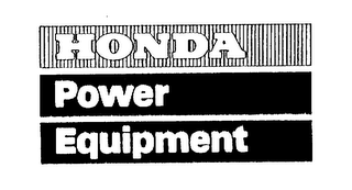 HONDA POWER EQUIPMENT logo