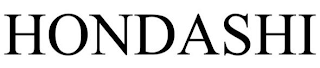 HONDASHI logo