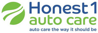 HONEST 1 AUTO CARE AUTO CARE THE WAY IT SHOULD BE logo