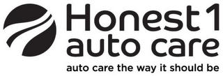 HONEST 1 AUTO CARE AUTO CARE THE WAY IT SHOULD BE logo