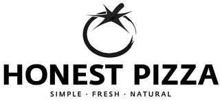 HONEST PIZZA SIMPLE · FRESH · NATURAL logo