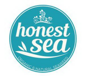 HONEST SEA ORGANIC & NATURAL SEAWEED logo