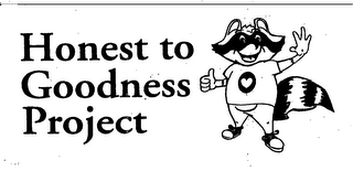 HONEST TO GOODNESS PROJECT logo