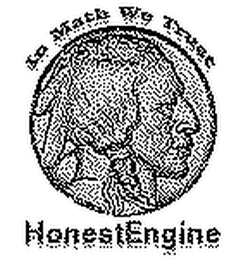 HONESTENGINE IN MATH WE TRUST logo
