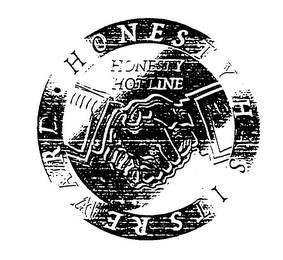 HONESTY HAS ITS REWARD HONESTY HOTLINE logo