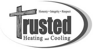 HONESTY · INTEGRITY · RESPECT TRUSTED HEATING AND COOLING logo