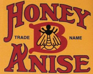 HONEY B ANISE TRADE NAME logo