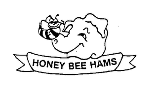 HONEY BEE HAMS logo