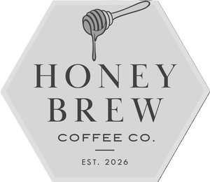 HONEY BREW COFFEE CO. EST. 2026 logo