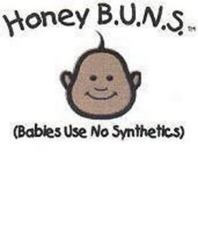 HONEY B.U.N.S. (BABIES USE NO SYNTHETICS) logo