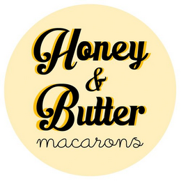 HONEY & BUTTER MACARONS logo