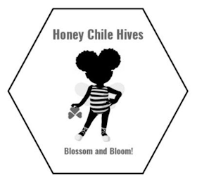 HONEY CHILE HIVES BLOSSOM AND BLOOM! logo