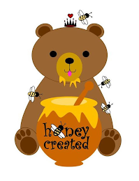 HONEY CREATED logo