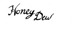 HONEY DEW logo