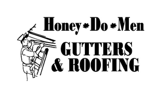 HONEY DO MEN GUTTERS & ROOFING logo