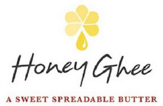 HONEY GHEE A SWEET SPREADABLE BUTTER logo