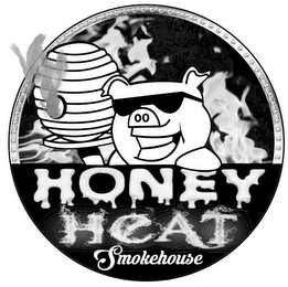 HONEY HEAT SMOKEHOUSE logo