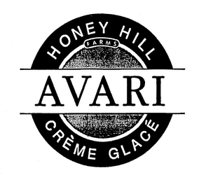 HONEY HILL FARMS AVARI CREME GLACE logo