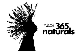 HONEY LOCS PRESENTS 365 NATURALS logo