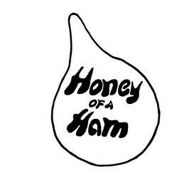 HONEY OF A HAM logo