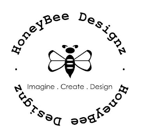 · HONEYBEE DESIGNZ · HONEYBEE DESIGNZ IMAGINE . CREATE . DESIGN logo