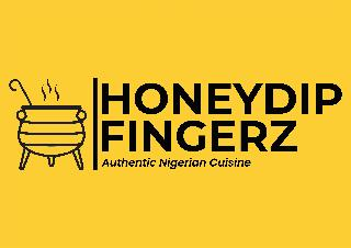 HONEYDIP FINGERZ AUTHENTIC NIGERIAN CUISINE logo
