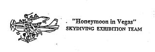 "HONEYMOON IN VEGAS" SKYDIVING EXHIBITION TEAM logo
