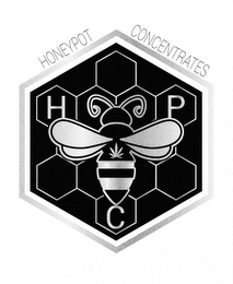HONEYPOT CONCENTRATES H P C logo