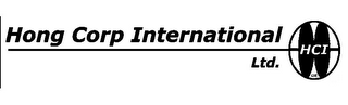 HONG CORP INTERNATIONAL LTD. HCI LTD. logo