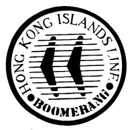 HONG KONG ISLANDS LINE BOOMERANG logo
