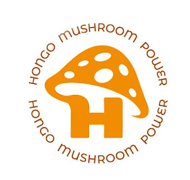 HONGO MUSHROOM POWER HONGO MUSHROOM POWER H logo