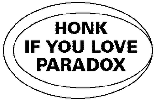 HONK IF YOU LOVE PARADOX logo