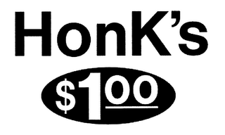 HONK'S $1.00 logo