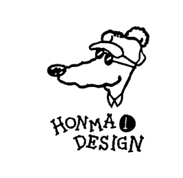 HONMA DESIGN logo