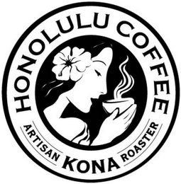 HONOLULU COFFEE ARTISAN KONA ROASTER logo
