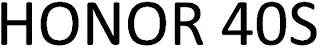 HONOR 40S logo