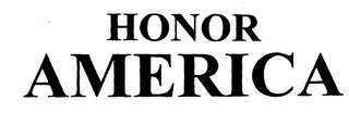 HONOR AMERICA logo