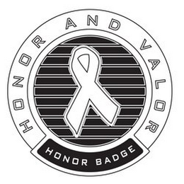 HONOR AND VALOR HONOR BADGE logo