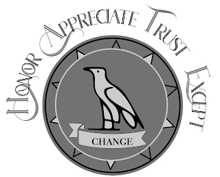 HONOR APPRECIATE TRUST EXCEPT CHANGE logo